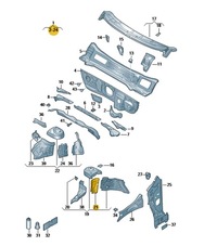 фото thumb №1, Scala kamiq підсилювач підкрилок wew ліва 2q0805077