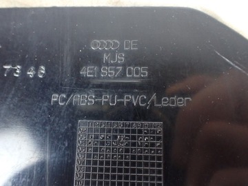 фото thumb №12, Защита бардачок pod руль audi a8 s8 d3 4e1857005a