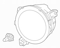 фото thumb №3, Лампа фара переднее правые jeep wrangler jl eu