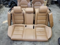 фото thumb №8, Audi a6 c6 kombi сиденья комплект левый правый подогрев заднее сиденье кожаный кожа