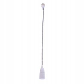 60 cm długa elastyczna gęsia szyja E27 do E27