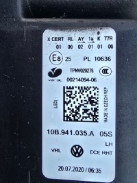 Vw id3 full led фара передняя Недорого, фото thumb