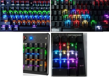 ПЕРЕКЛЮЧАТЕЛЬ MOTOSPEED CK104 красный для игрока БЕСПЛАТНО