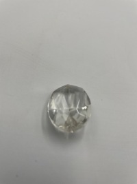 Старые стеклянные кристаллы 2,8 см