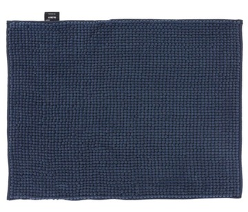 Впитывающий моющийся коврик для ванной комнаты, темно-синий, 70X120