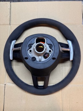 фото thumb №7, Porsche cayman 982 руль алькантара