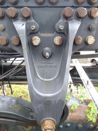 фото thumb №1, Кронштейн кронштейн полурессора рессора scania r p g