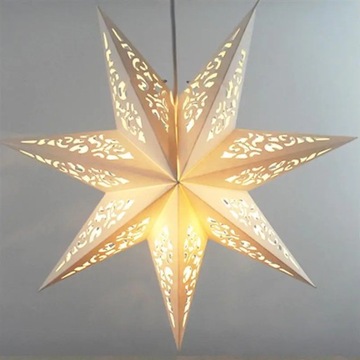 45cm Hollow Out Star Party Light Window Grille Home Bedroom Night Light