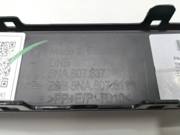 фото thumb №9, Планка бампера заднего диффузор vw tiguan ii 5na r-line рестайлинг 20- зад