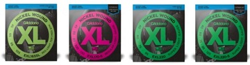 EXL170 Struny do gitary basowej 4 Stunowej 45-100 D'Addario