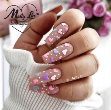 Большой набор акриловых гелей XXL POLY GEL Molly Lac 30г