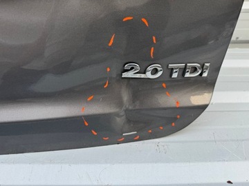 фото thumb №8, Vw touran i 1 рестайлінг кришка кришка багажника зад задня