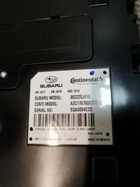 фото thumb №7, Subaru forester v sport модуль блок управления sos usa 86222sj010