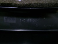 фото thumb №9, Рамка радіо решітка обдув volkswagen polo iii 6n 2001 6n0858069 nr87