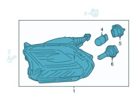 фото thumb №4, Лампа противотуманная противотуманная фара перед правое ford kuga escape 2017-2019