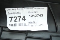 Оригінальна накладка накладка поріг правий перед audi a7 c7 4g1867272 32km! Зі Шроту, фото thumb