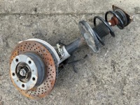 фото thumb №1, Porsche boxster 987 cayman 2.7 амортизационная стойка поворотный кулак левая передняя перед