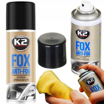 K2 FOX ANTI FOG СРЕДСТВО ПРОТИВ ЗАПОНА ДЛЯ ОКОН И ЗЕРКАЛ 150 МЛ