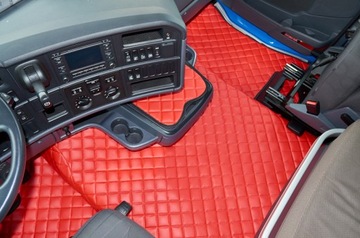 КОВРЫ СТЁГАННЫЕ ЭКОКОЖАНЫЕ КОВРЫ SCANIA R 2013 - 2017