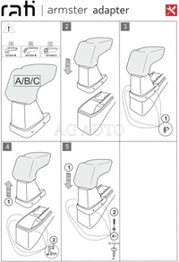 фото thumb №2, Підлокітник rati arm3 renault captur, 2019- ,
