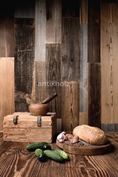Panel ścienny 3D, unikatowe stare deski, 120 cm