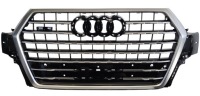 Купить Решётка радиатора передняя audi q7 4m0 s-line 15-19 satyna хром решётка радиатора перед бампера, фото thumb