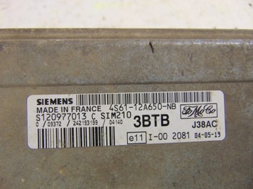 фото thumb №11, Набор стартовый иммобилайзер ford fiesta v mk5 02-08r 1.4 бензин европа