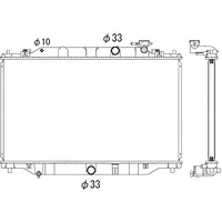 фото thumb №1, Diederichs dcm2283 радіатор, система охолодження двигуна