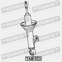 фото thumb №4, Гумовий елемент амортизатора перед febest tab-553