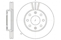 фото thumb №1, Roadhouse тормозные диски тормозные 2szt chevrolet aveo hat