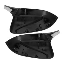 фото thumb №9, Накладки корпус зеркало do bmw x3 x4 x5 g05 x6 g06 x7 чёрный блеск
