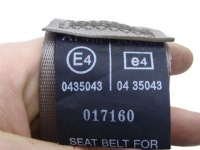 фото thumb №4, Ssangyong kyron pas безпеки лівий задня