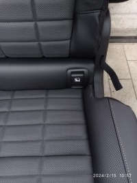 Купити Сидіння заднє сидіння обшивки комплект renault austral шкіра стан b.dobry jak нове, фото thumb