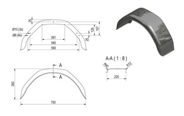 Fender for Trailer 14-15 
