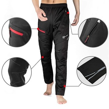 Теплые зимние велосипедные штаны ROCKBROS YPK009 XL