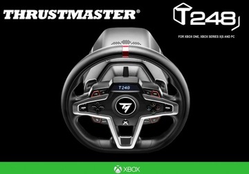 Рулевое колесо Thrustmaster T248 с гибридным приводом для Xbox и ПК