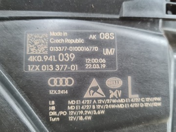 фото thumb №8, Лампа левая перед audi a6 c8 4k0 941 039 полный led