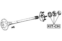 Febest kit-ch подшипник, wał приводной Цена, фото thumb