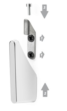 Wieszak meblowy NOMET Z-5430 P61 czarny mat