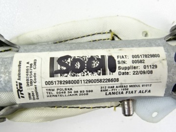 фото thumb №9, Fiat 500 air bag шторка права 00517829800