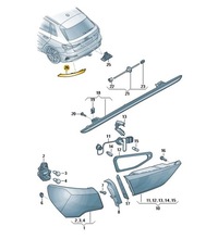 фото thumb №3, Світло відбивні бампер зад ліві audi a3 q3