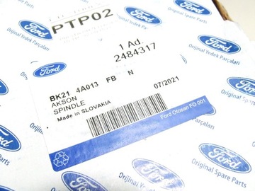 фото thumb №9, Штифт підшипник ступиці зад transit 2006.04 - 2010.04_ 2484317 _ bk21-4a013-fb