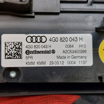 фото thumb №13, Audi a7 панель воздуховод кондиционера 4g0820043h uk gb