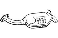 фото thumb №1, Bosal глушитель системы выпускного зад l mazda 6 2.0 2.3 01.02-02.08