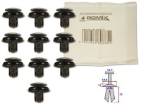 фото thumb №1, Honda civic vii 01-05 кліпса кліпса штифт 10szt