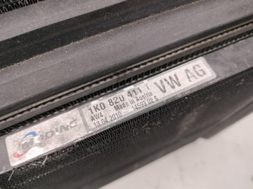 фото thumb №5, Радиатор комплект vw golf vi gti 2.0 tfsi 1k0820411t 1k0145803ak 5k0121251j