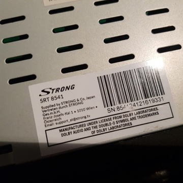Тюнер-декодер DVB-T2 HEVC — STRONG SRT8541