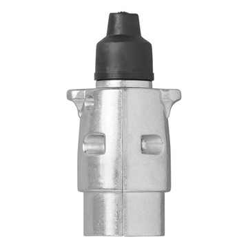 Wtyczka 7 PIN metalowa ALU Wtyk gniazda Mocna!
