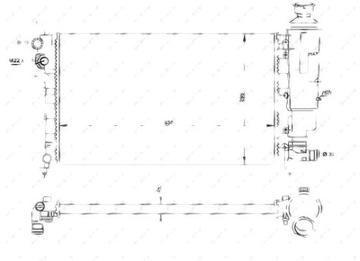 фото thumb №10, Радиаторов воды citroen c2 03- 50429 nrf