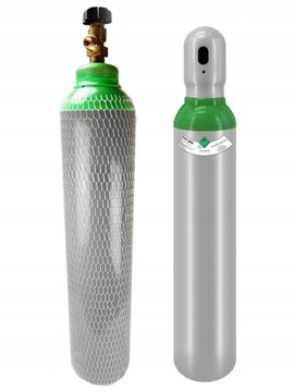 BUTLA pelna ARGON/CO2 Mieszanka MIX 8l + REDUKTOR